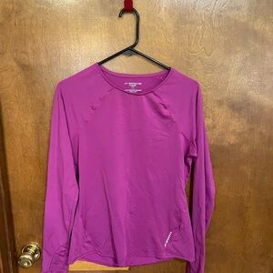 Brooks Women's Magenta Long-Sleeve Performance Top